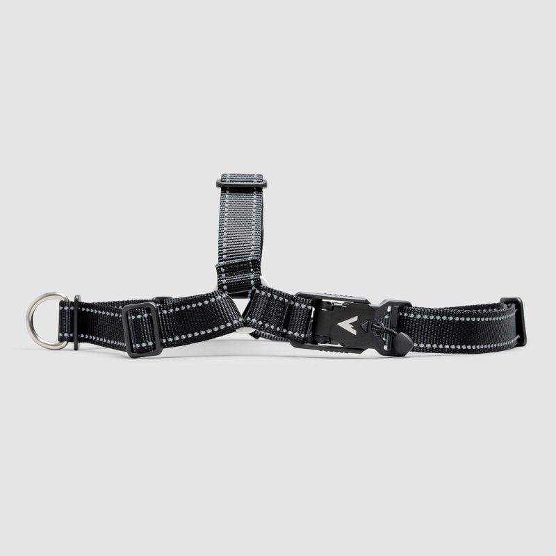 atlas pet company lifetime harness no pull harness with lifetime warranty for active dogs handmade in colorado --black