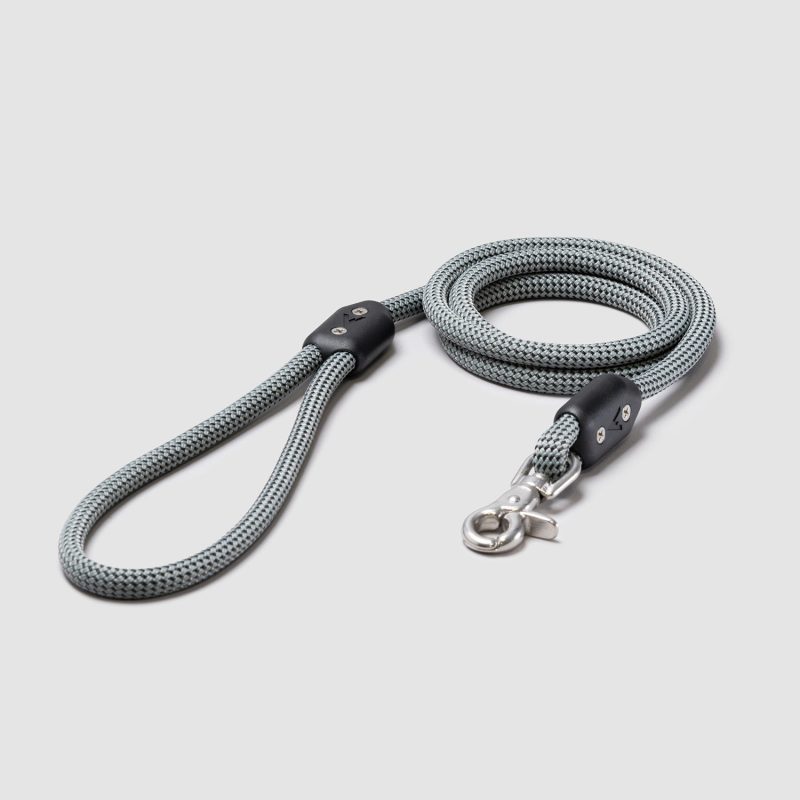 atlas pet company lifetime leash climbing rope lifetime warranty dog leash --silver